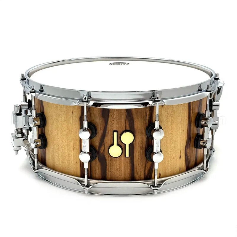 Sonor SQ2 Medium Maple Snare Drum 14x6.5 African Marble Semi Gloss