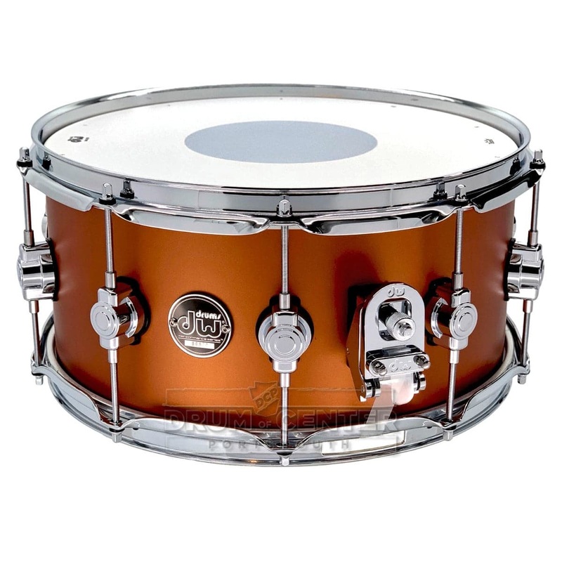 DW Performance Snare Drum 14x6.5 Hard Satin American Rust