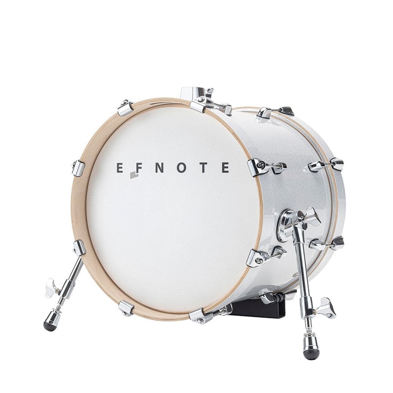 EFNOTE Kick Drum 16" White Sparkle