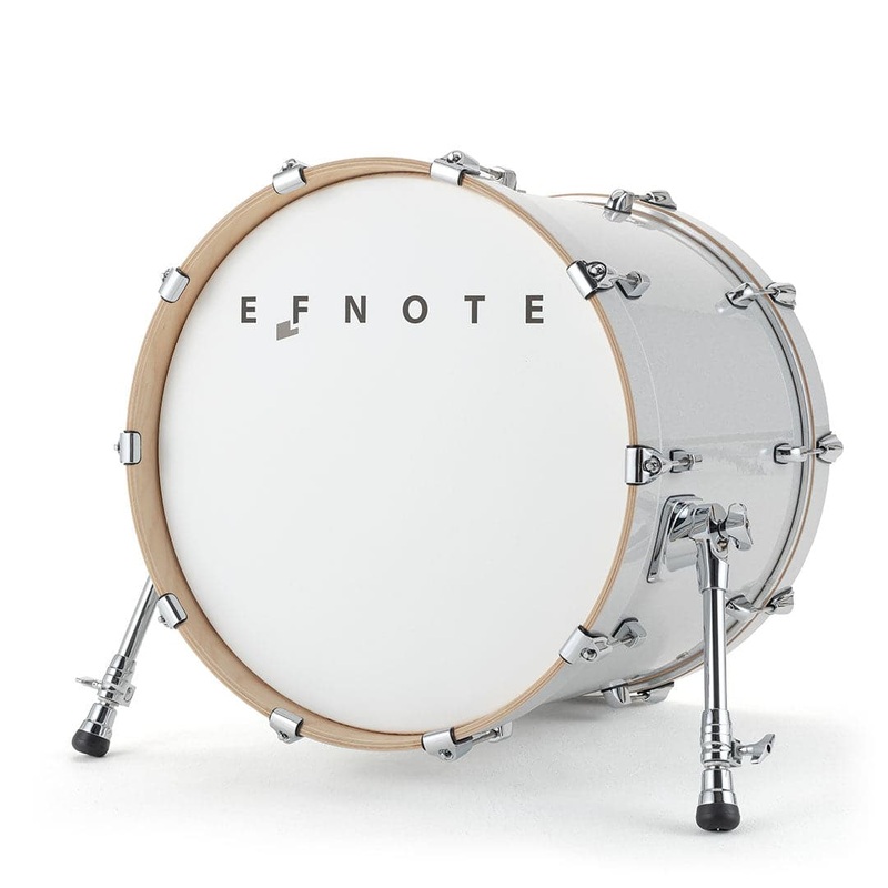 EFNOTE Kick Drum 20" White Sparkle