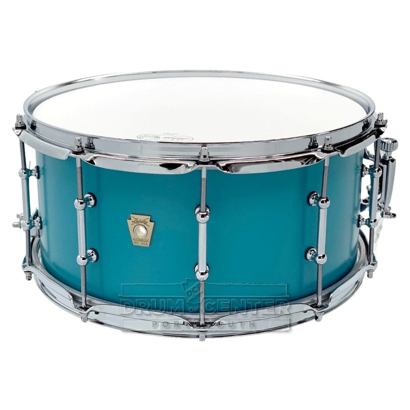 Ludwig Classic Maple Snare Drum 14x6.5 Heritage Blue w/Tube Lugs