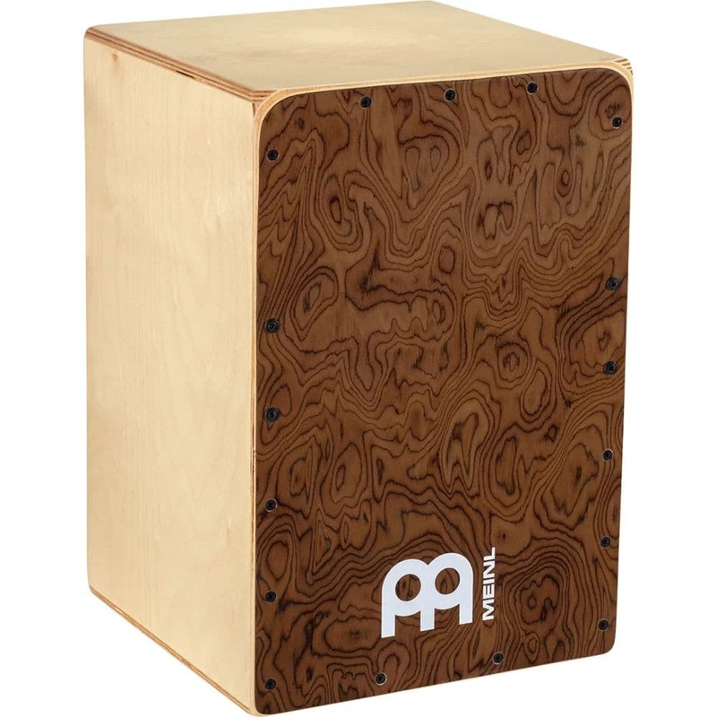 Meinl Snarecraft Cajon w/Burl Wood Frontplate