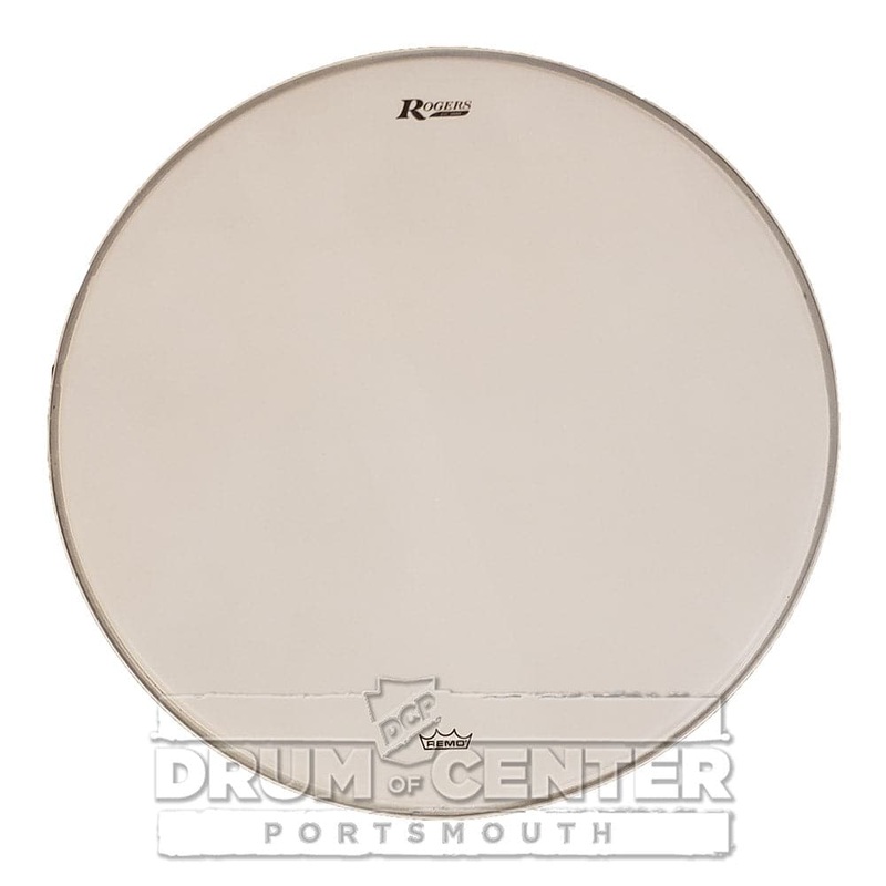 Rogers Coated Bass Drumhead 18" w/Small Logo