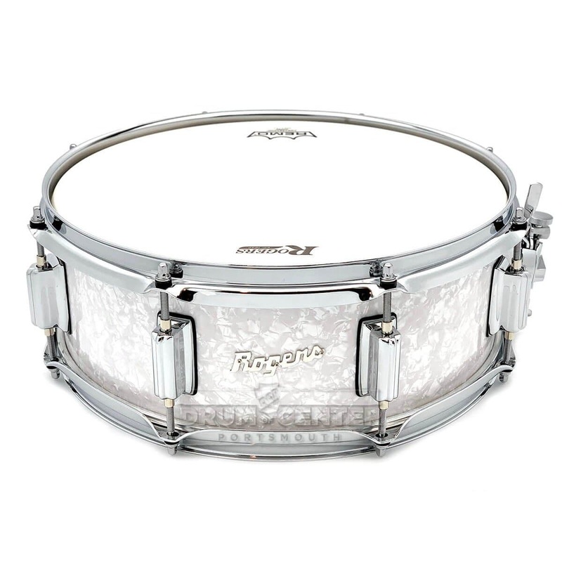 Rogers Powertone Limited Edition Snare Drum 14x5 White Marine Pearl