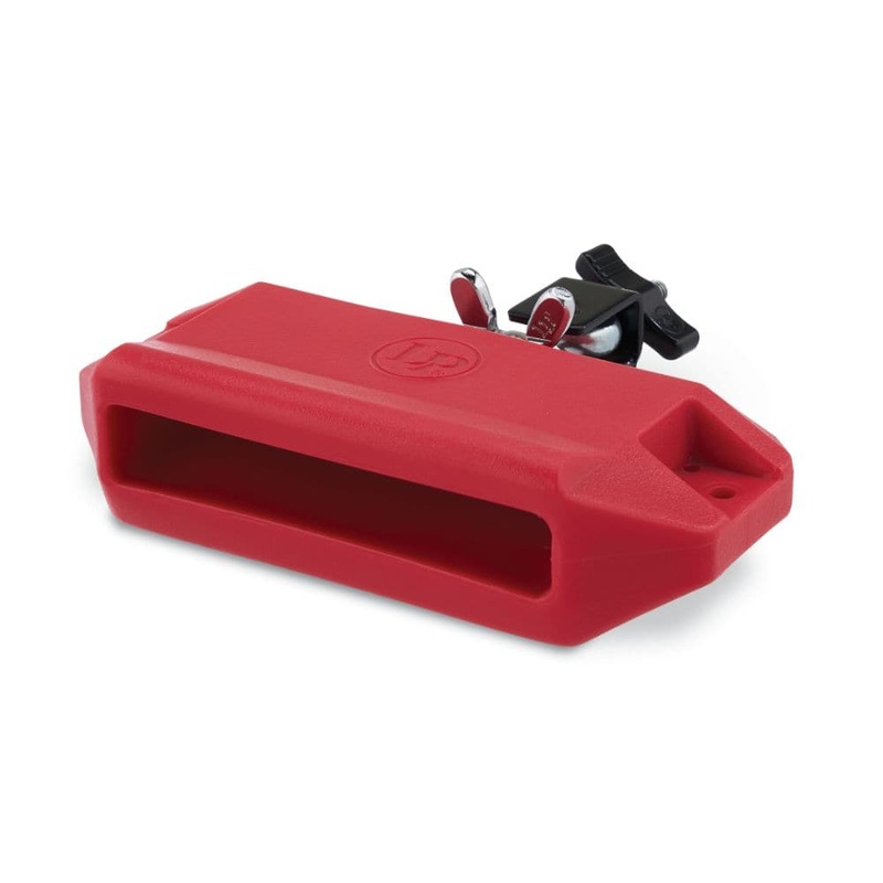 LP Jam Block, Medium Pitch, Red w/FREE LP1208 Mount
