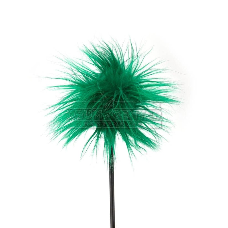 Danmar Furry Kick Beater, Green, Black Shaft