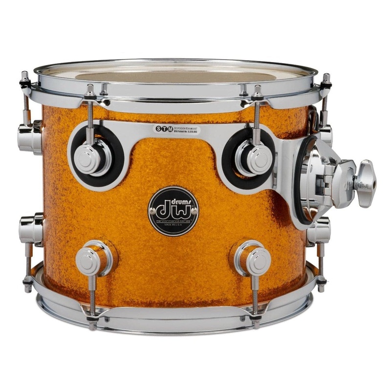 DW Performance Series Finishply Tom 10x8 Gold Sparkle