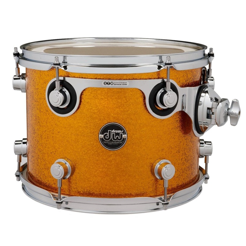 DW Performance Series Finishply Tom 12x9 Gold Sparkle