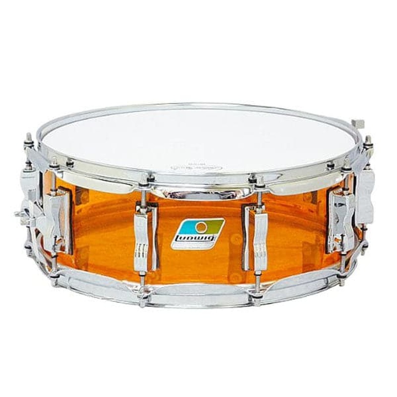 Ludwig Vistalite Snare Drum 14x5 Amber
