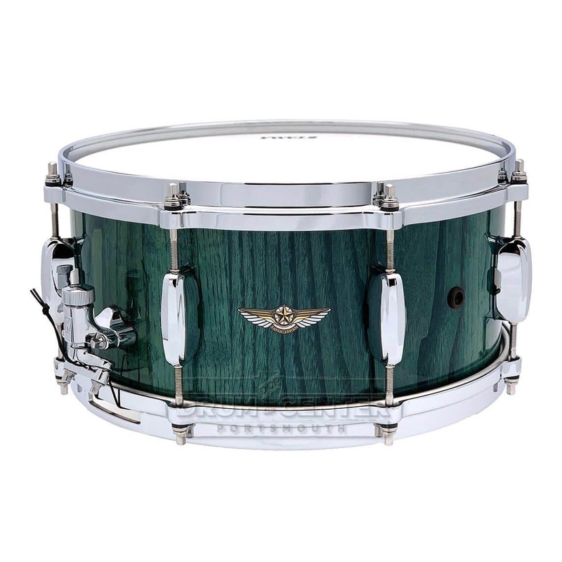 Tama Star Walnut Snare Drum 13x6 Light Indigo Japanese Chestnut