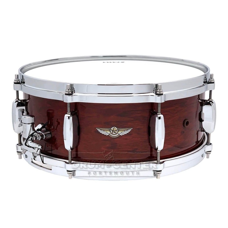 Tama Star Walnut Snare Drum 14x5.5 Red Burgundy Walnut