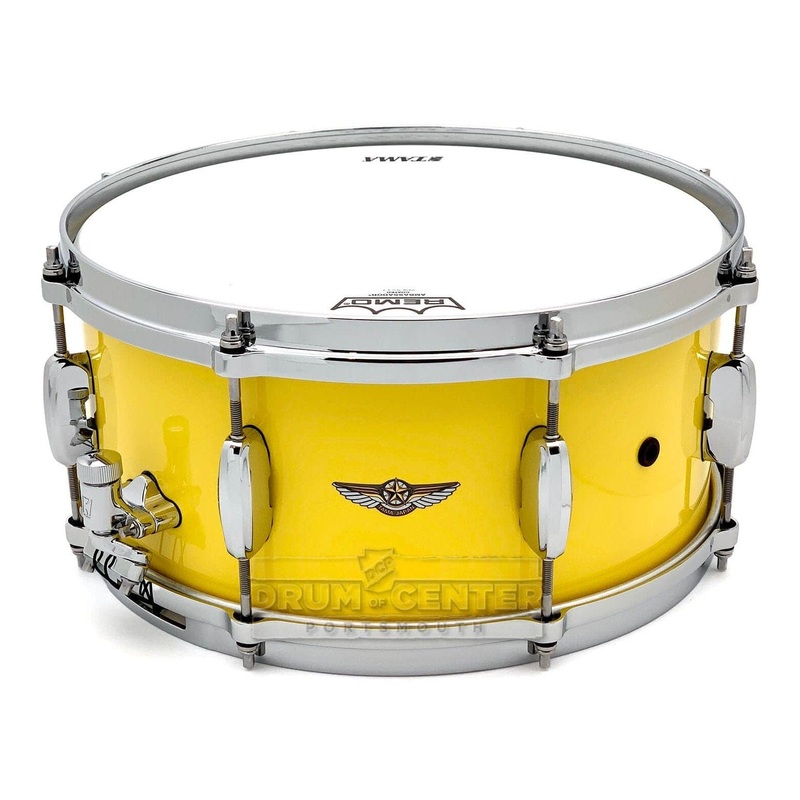 Tama Star Walnut Snare Drum 14x6.5 Sunny Yellow Lacquer