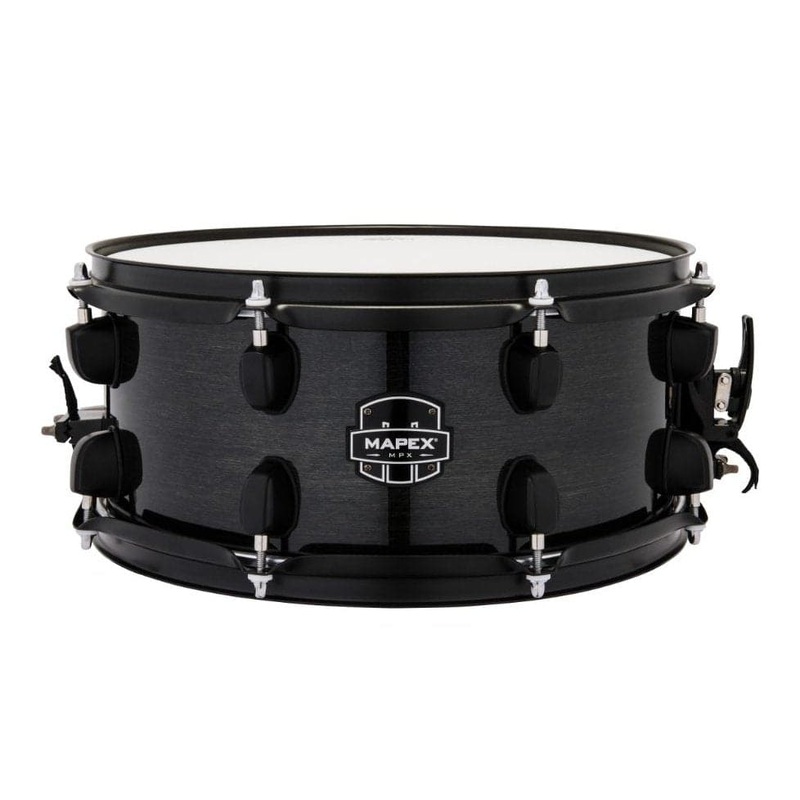 Mapex MPX Maple/Poplar Hybrid Shell Snare Drum 13x6 Trans Midnight Black
