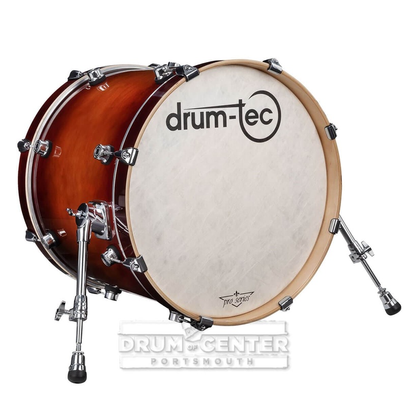Drum-Tec Pro 3 E-Bass Drum 20x16 Brown Sunburst