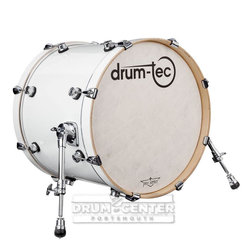Drum-Tec Pro 3 E-Bass Drum 20x16 Piano White