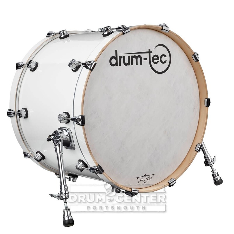Drum-Tec Pro 3 E-Bass Drum 22x16 Piano White