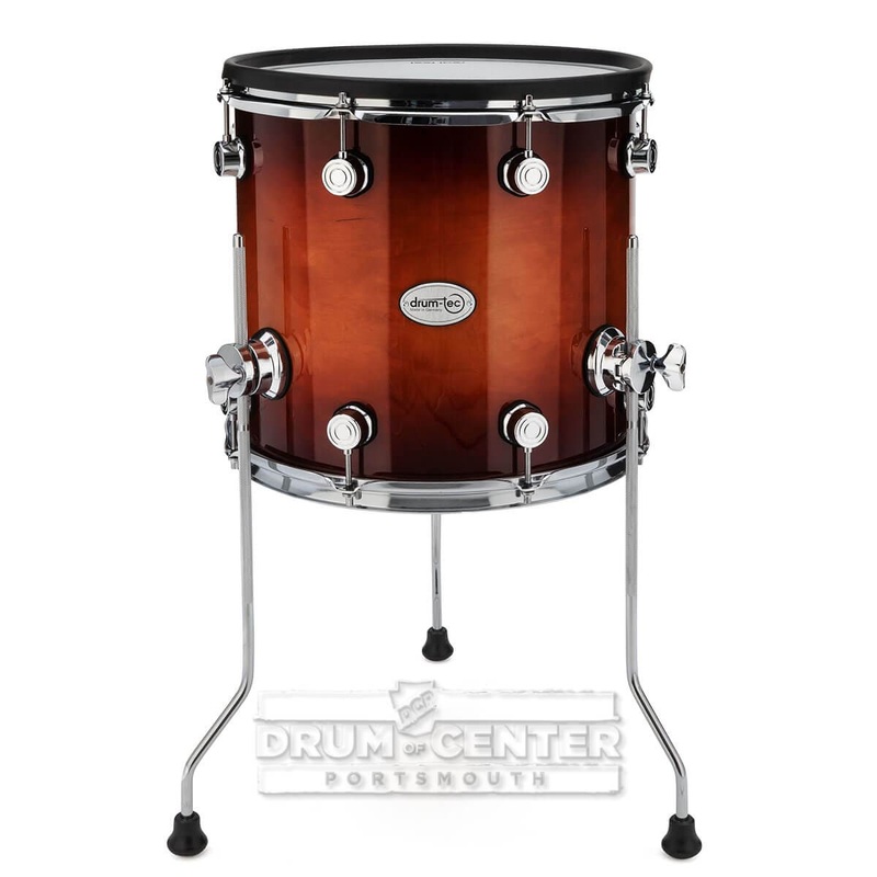 Drum-Tec Pro 3 E-Floor Tom 14x13 Brown Sunburst