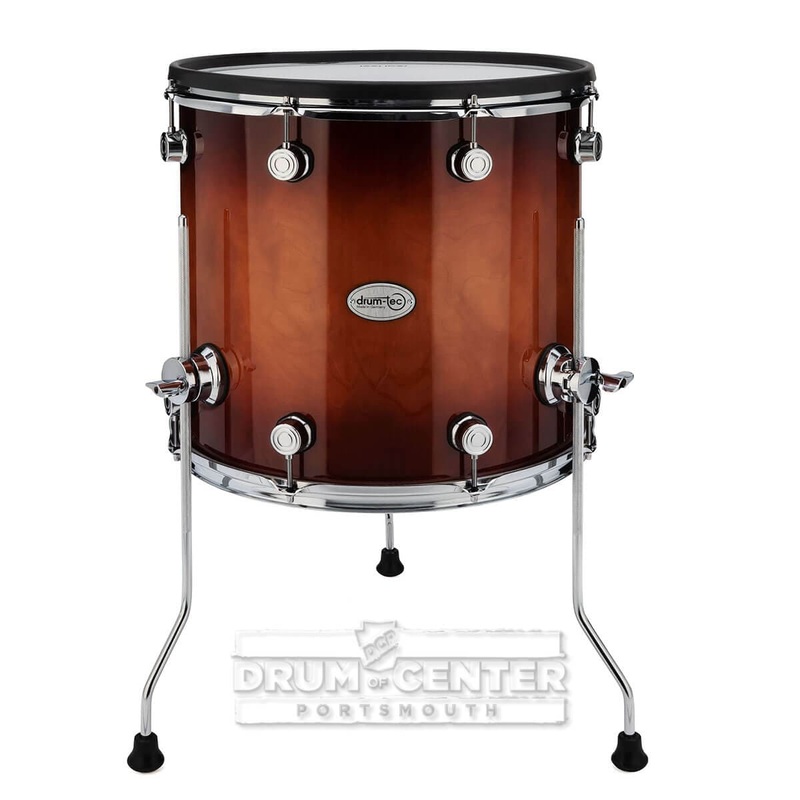 Drum-Tec Pro 3 E-Floor Tom 16x15 Brown Sunburst