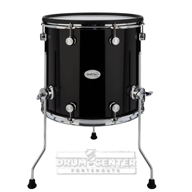 Drum-Tec Pro 3 E-Floor Tom 16x15 Piano Black