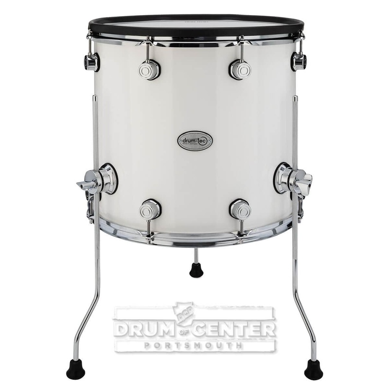 Drum-Tec Pro 3 E-Floor Tom 16x15 Piano White