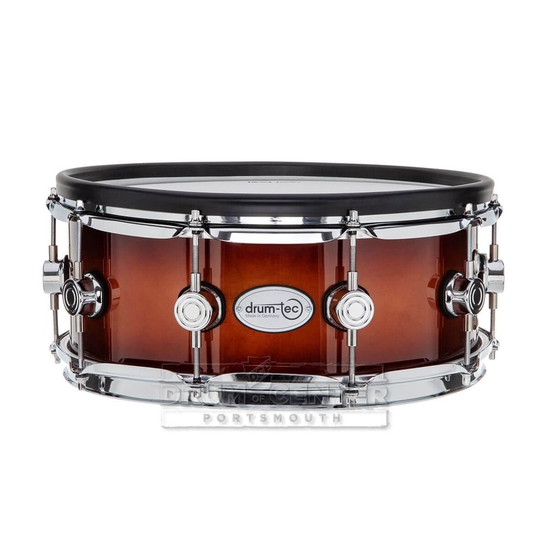 Drum-Tec Pro 3 E-Snare Drum 14x5.5 Brown Sunburst
