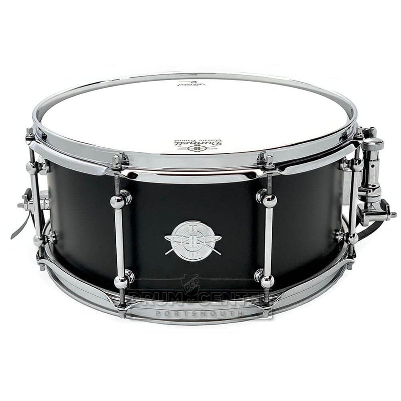 Dunnett Classic Titanium Snare Drum 14x6.5 Matte Black REFURB