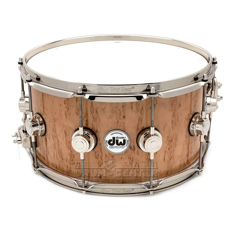 DW Collectors Birch Snare Drum 14x7 Kurillian Birch w/Nickel Hardware