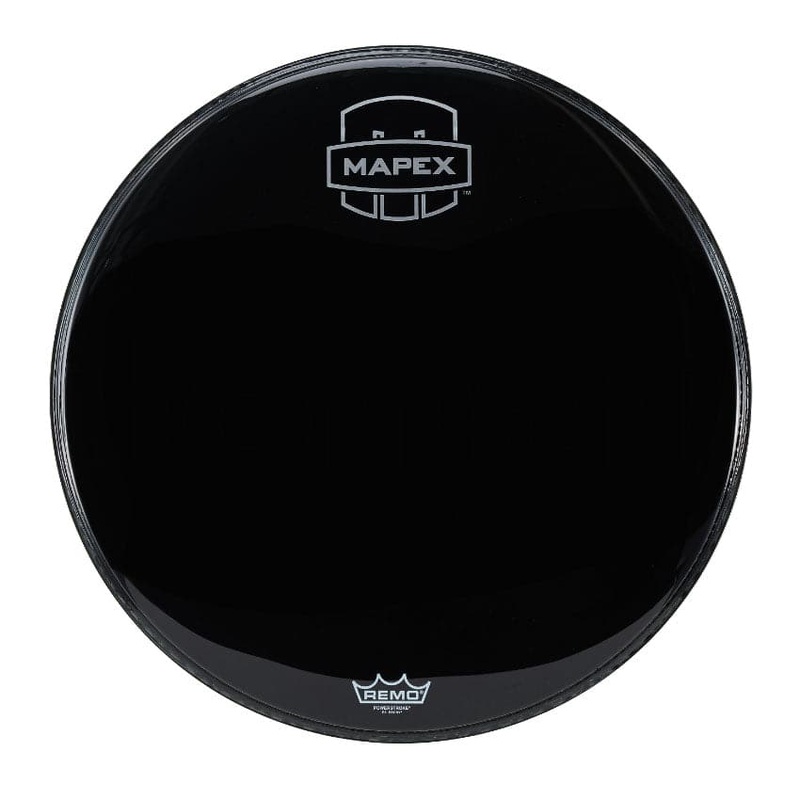 Mapex Bass Drum Logo Head 22" Black