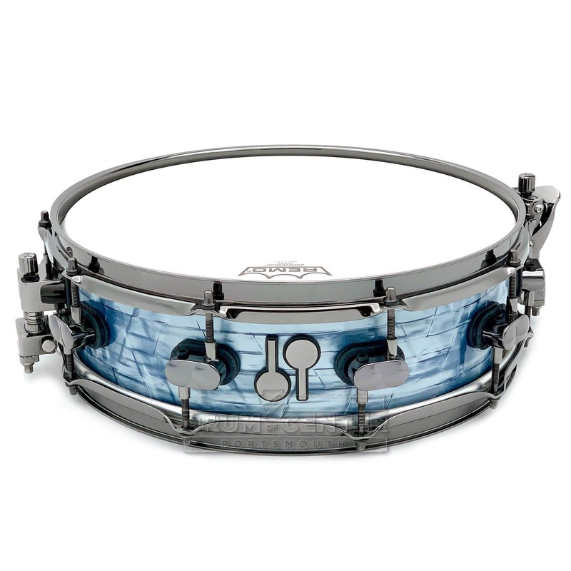 Sonor SQ2 Vintage Birch Snare Drum 14x4.25 Grey Slate Wrap w/Black Hw