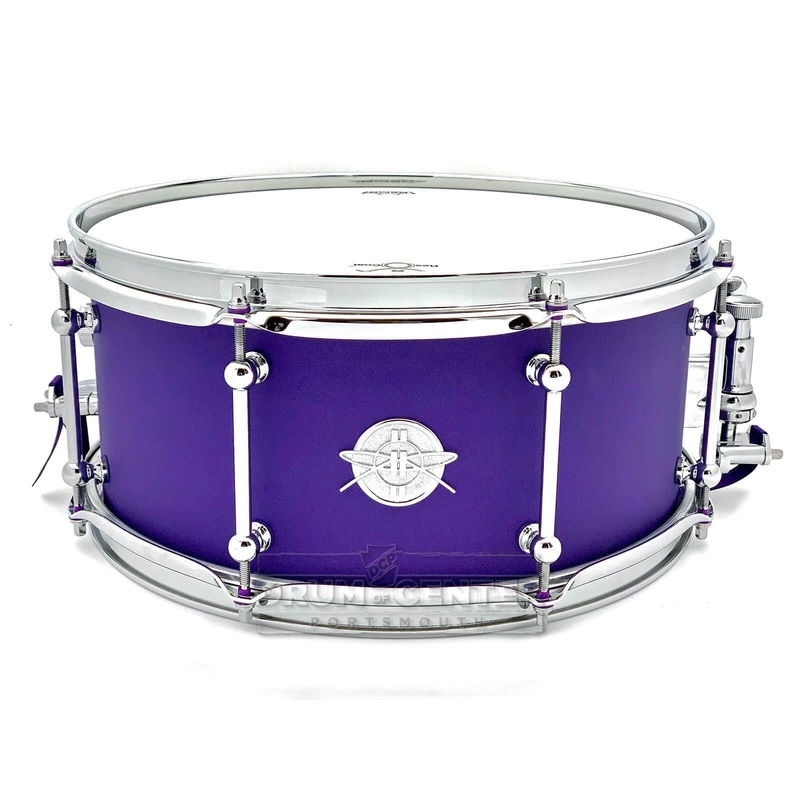 Dunnett Classic Sledge Snare Drum 14x6.5 Moby Grape Sparkle