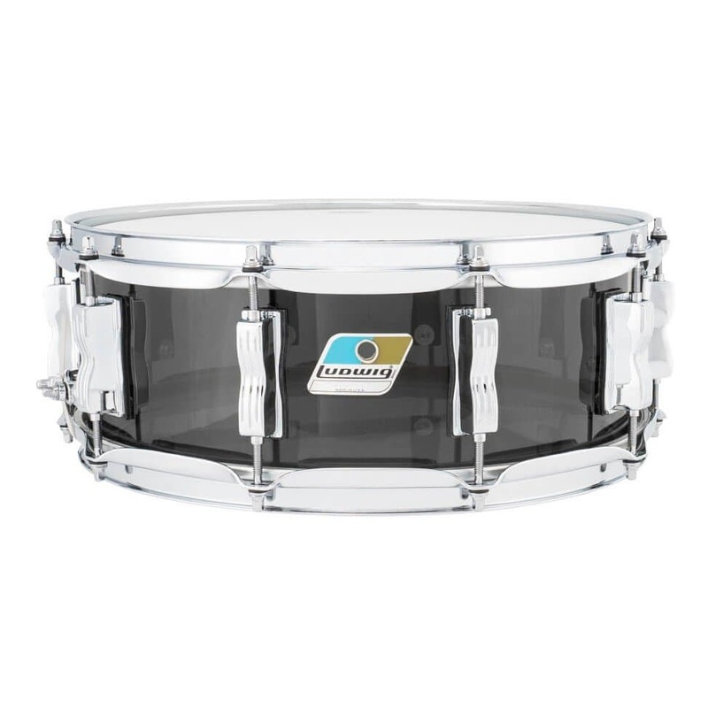 Ludwig Vistalite Snare Drum 14x5 Smoke