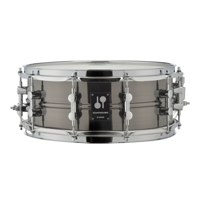 Sonor Kompressor Snare Drum 14x5.75 Black Nickel Plated Brass