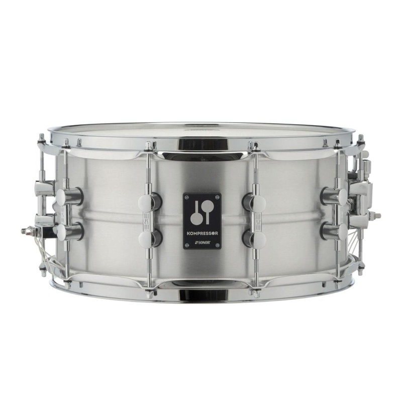 Sonor Kompressor Snare Drum 14x6.5 Polished Aluminum