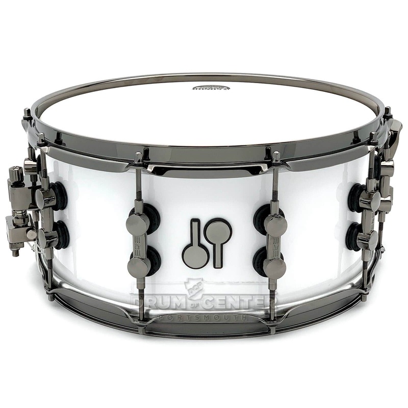 Sonor SQ2 Heavy Birch Snare Drum 14x6.5 Solid White Gloss w/Black Hardware