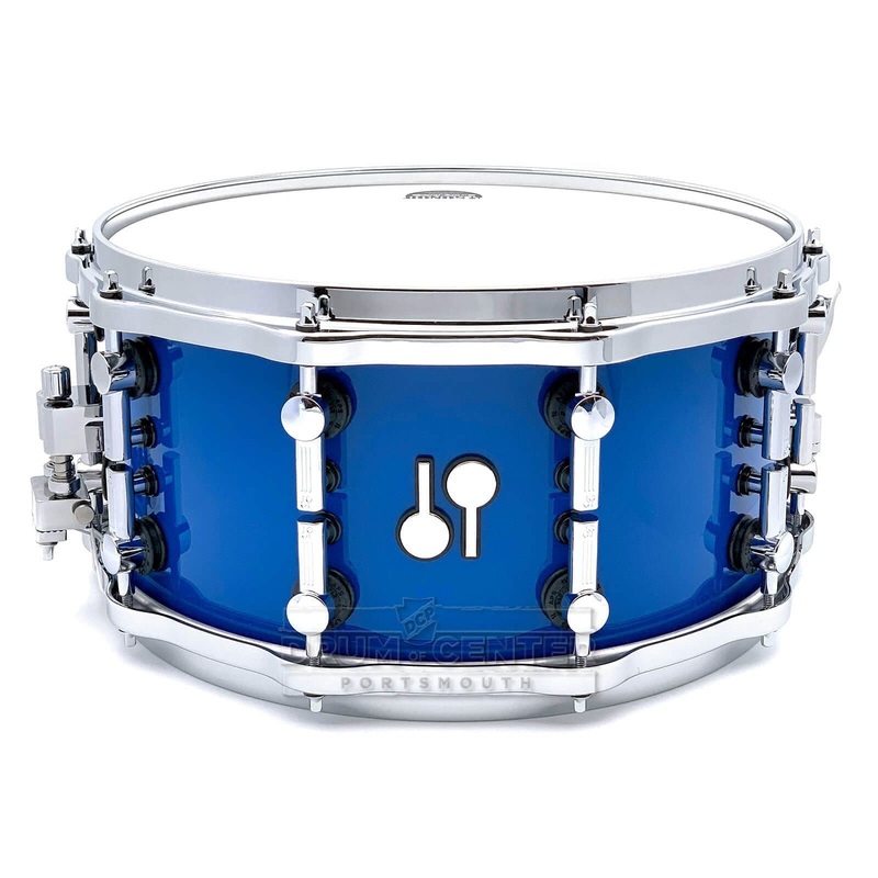 Sonor SQ2 Medium Maple Snare Drum 14x7 Gentian Blue