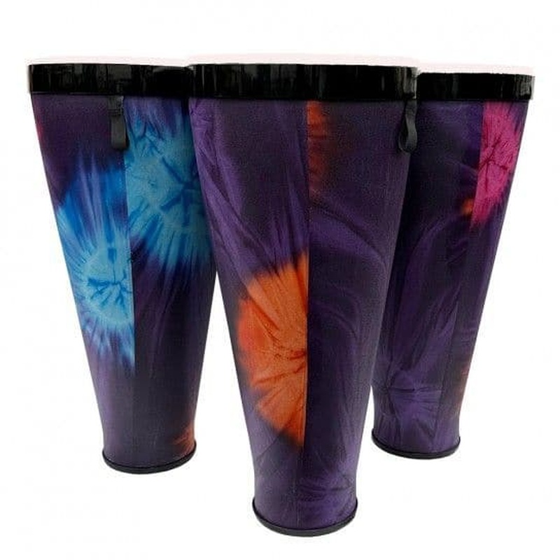 Toca Sympatico Nesting Ashiko 12" Set of 3 Woodstock Purple w/Pretuned Fiber Heads