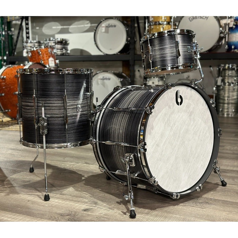 British Drum Company Lounge Club 3pc Drum Set w/22"BD Carnaby Knight