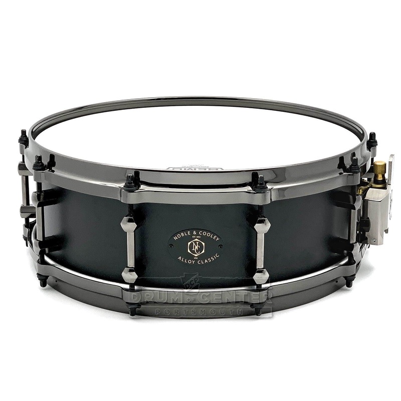 Noble & Cooley Alloy Classic Snare Drum 14x4.75 Black w/Die Cast Hoops