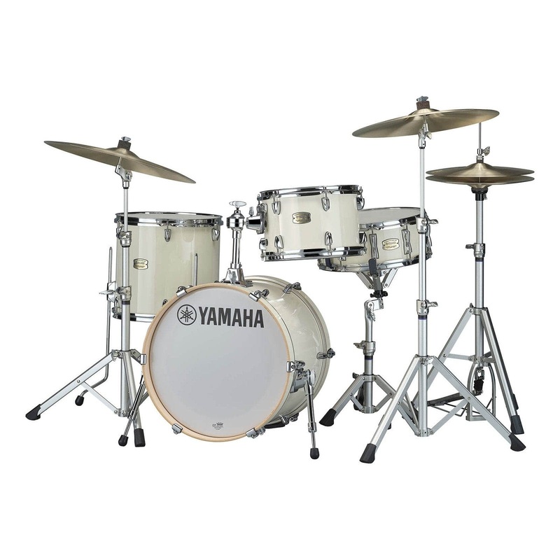 Yamaha Stage Custom Birch Jazz 3pc Drum Set Classic White