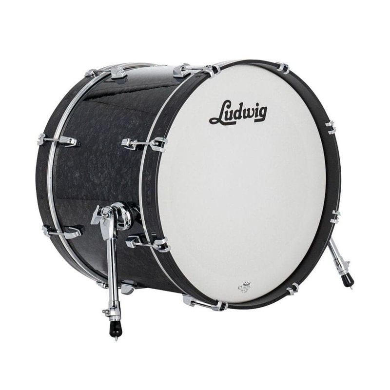 Ludwig Neusonic Bass Drum 20x14 Ebony Pearl
