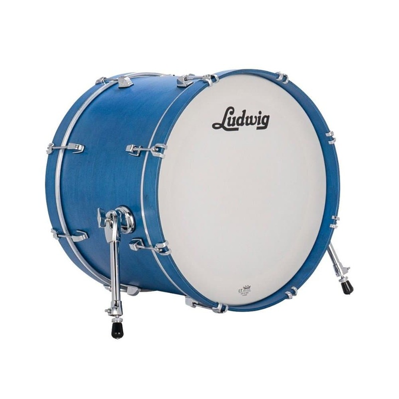 Ludwig Neusonic Bass Drum 20x14 Satin Royal Blue