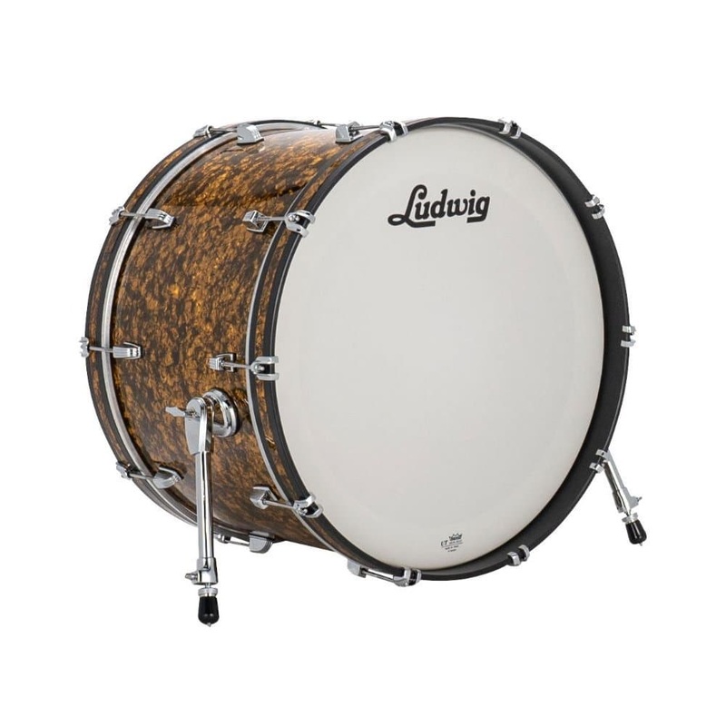 Ludwig Neusonic Bass Drum 22x14 Butterscotch Pearl
