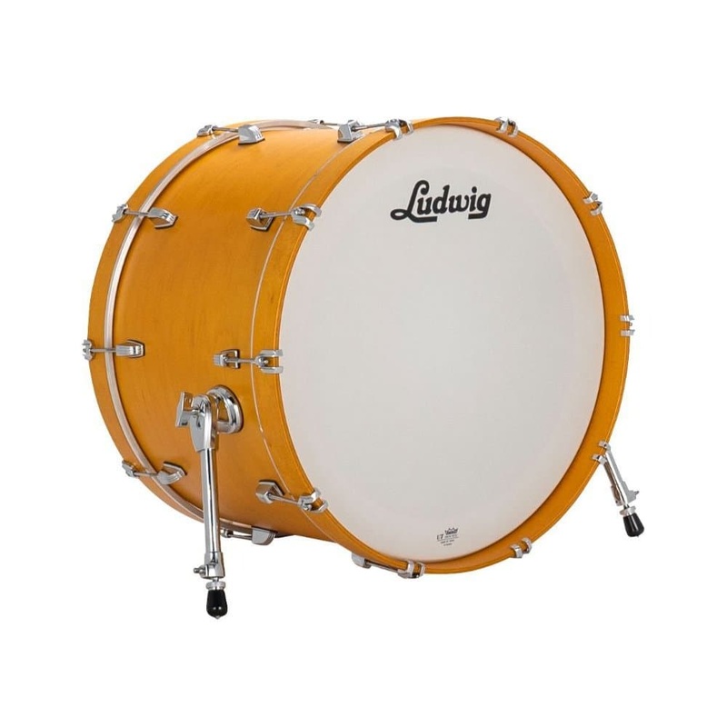 Ludwig Neusonic Bass Drum 22x14 Satin Golden Slumbers