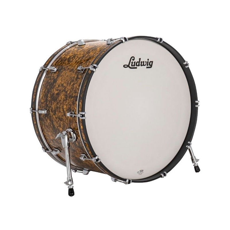 Ludwig Neusonic Bass Drum 24x14 Butterscotch Pearl