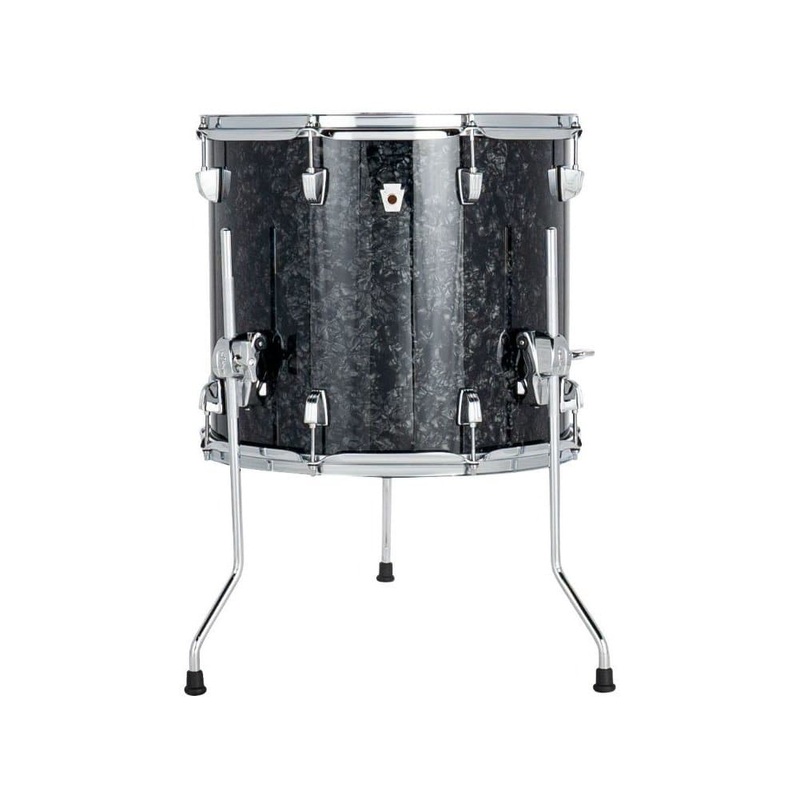 Ludwig Neusonic Floor Tom 14x12 Ebony Pearl