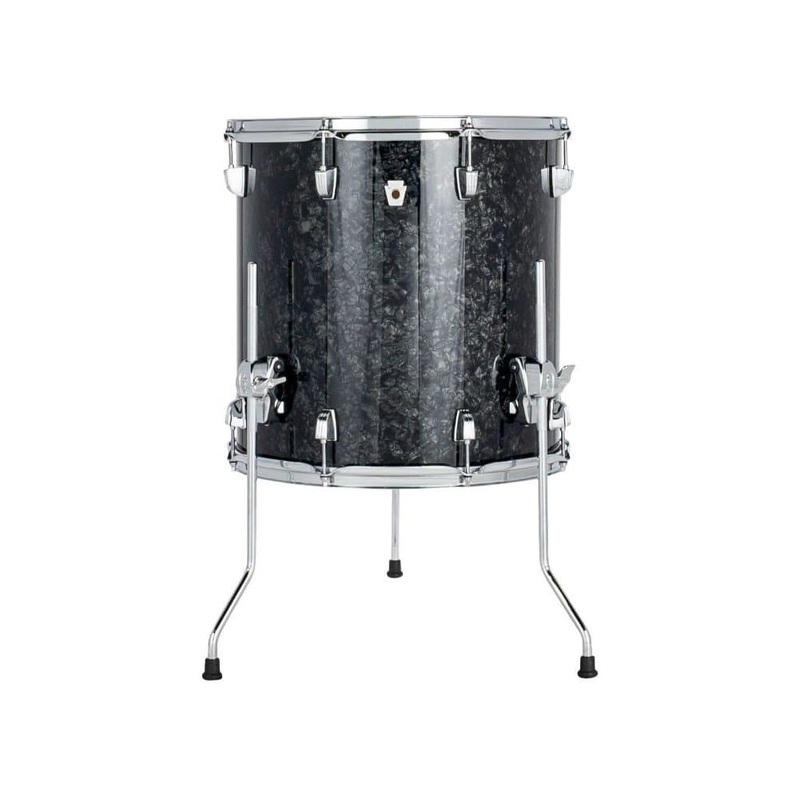 Ludwig Neusonic Floor Tom 16x16 Ebony Pearl