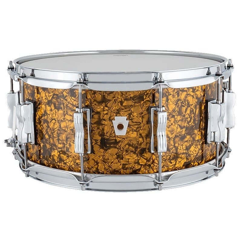 Ludwig Neusonic Snare Drum 14x6.5 Butterscotch Pearl