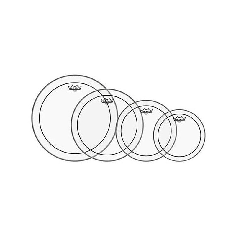 Remo Pinstripe Clear Drumhead Pack 10/12/14/16