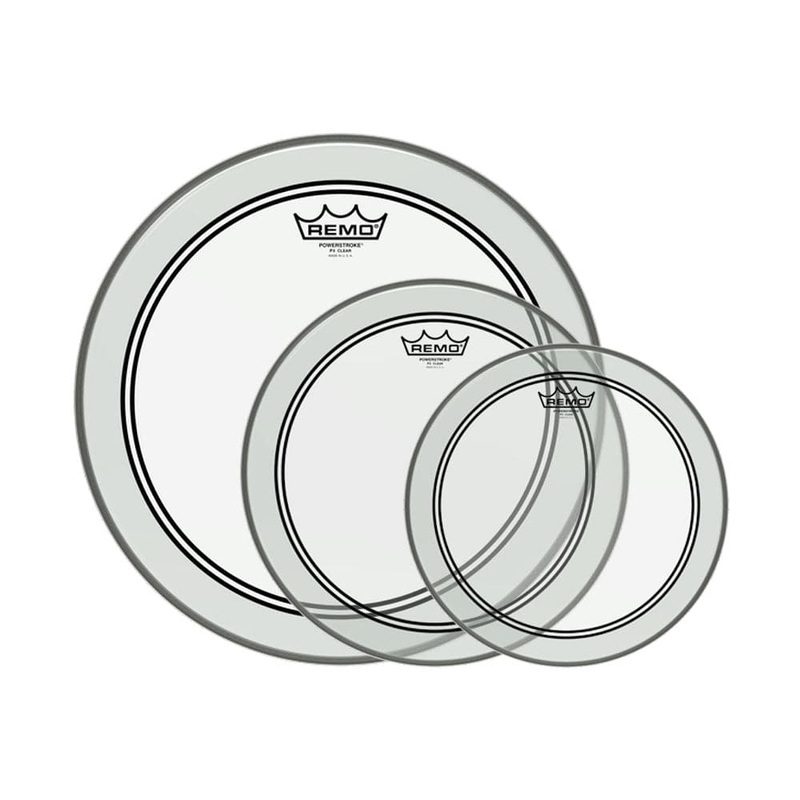 Remo Powerstroke P3 Clear Drumhead Pack 10/12/16