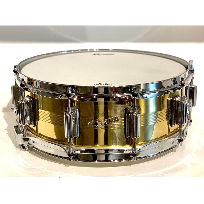 Rogers Dyna-Sonic 7-Line Brass Snare Drum 14x5 B-STOCK